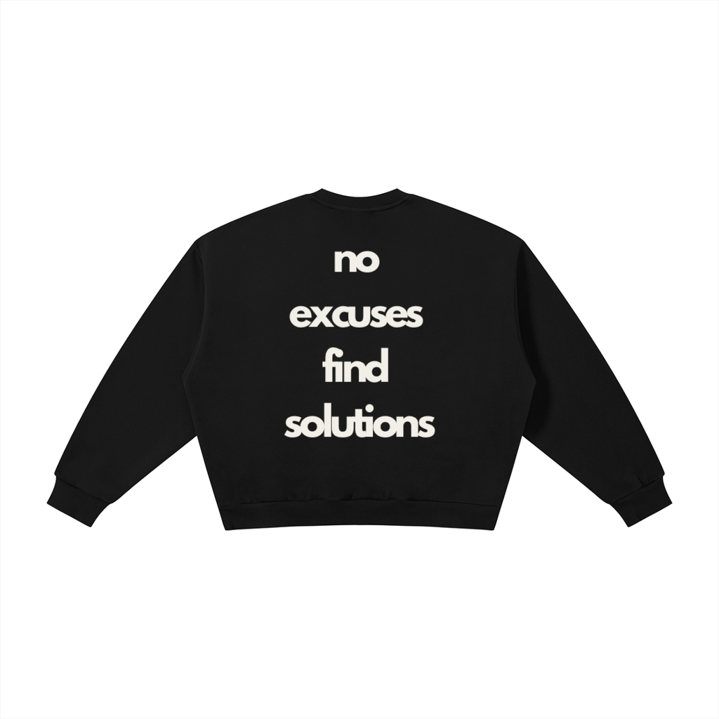 Boxy Fleece Crewneck Sweatshirt