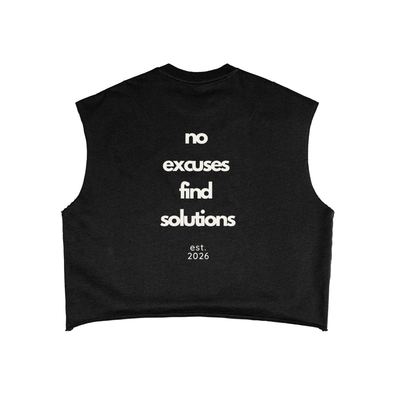 French Terry Boxy Tank Top