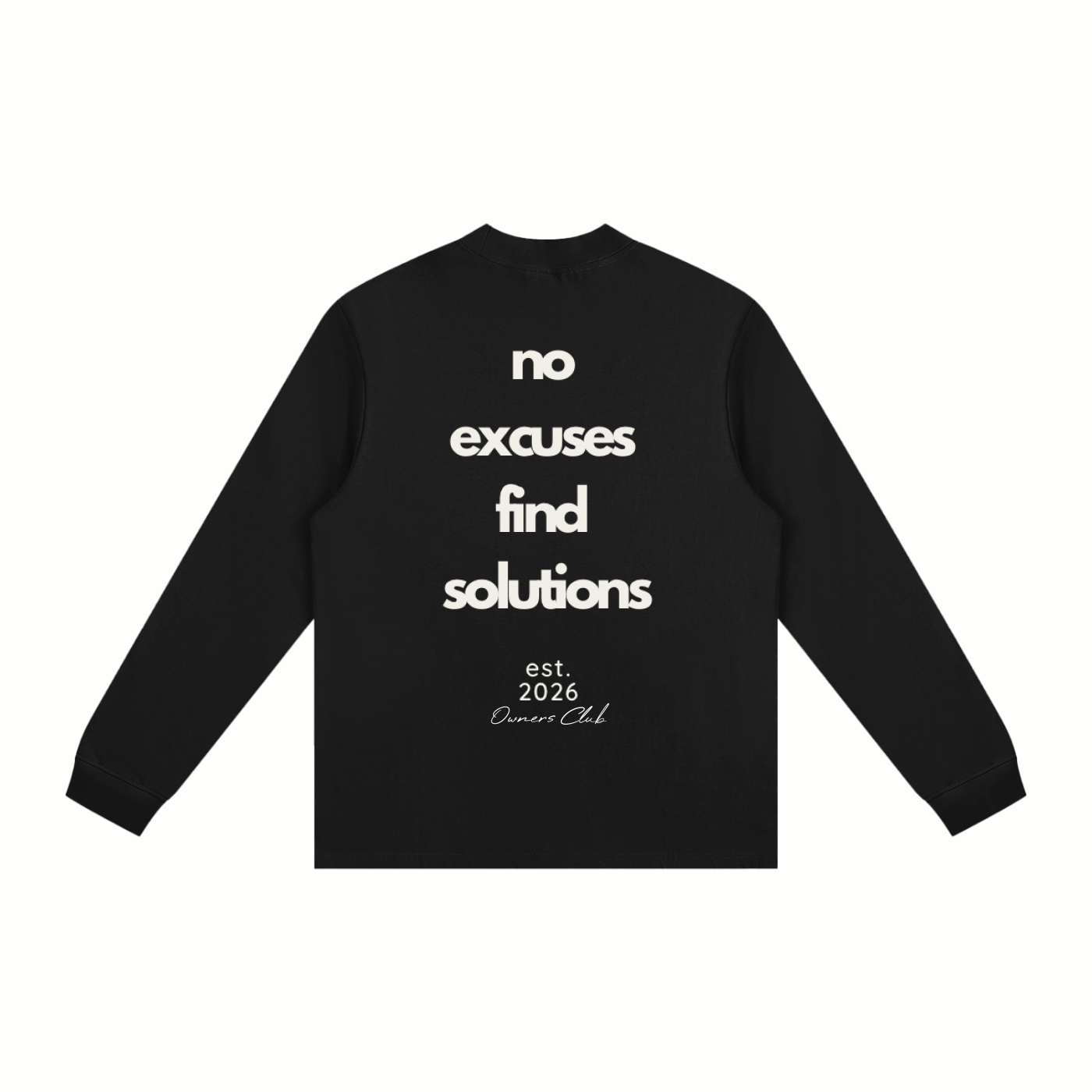 Owners Club Essential Non-Shrink Mock Neck Sweatshirt